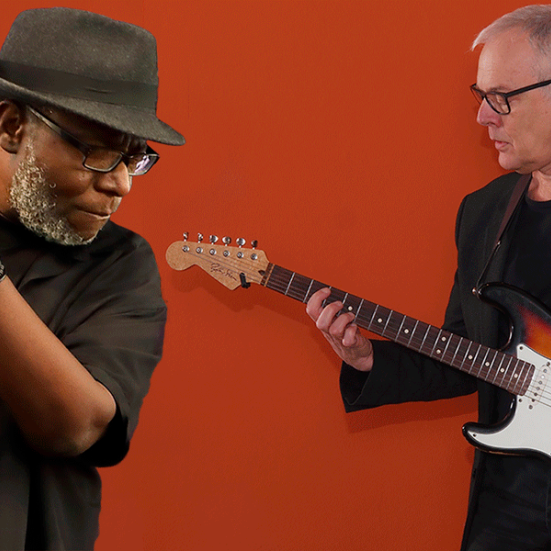 "Blues in Black ’n’ White" med James Loveless og Uffe Steen