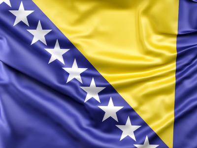 Flag. Bosnien Herzegovina